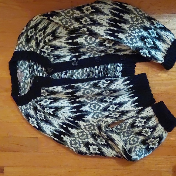 Bundle J Crew Fair Isle Cardigan & Babaton Cashmere Vest S - Picture 3 of 15